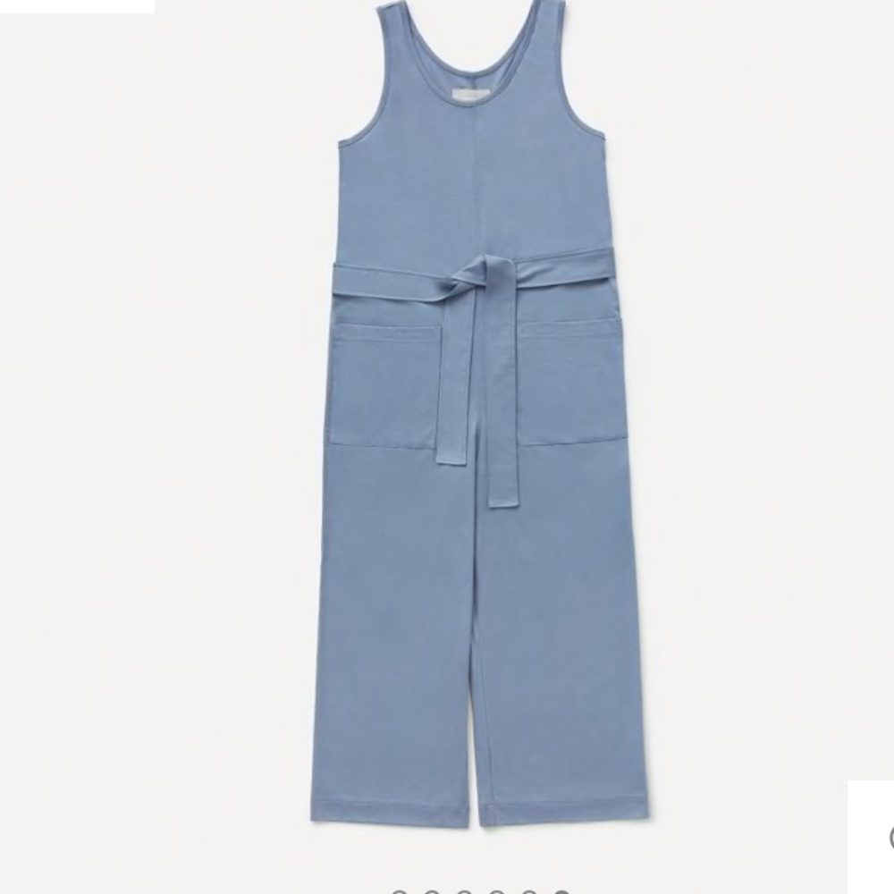 Everlane Luxe Cotton Jumpsuit NWT
